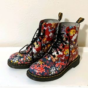 Floral Dr. Martens